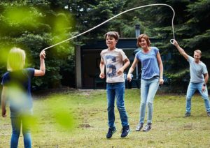 actief weekend met de familie