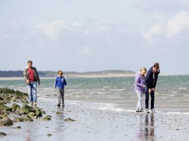 met de familie even weg