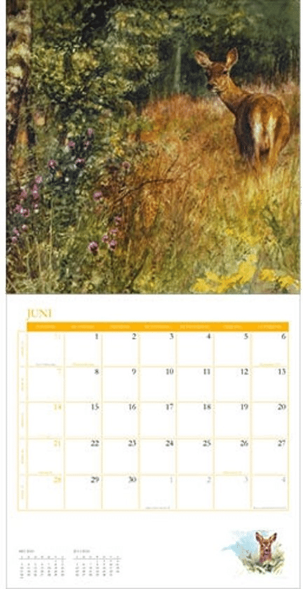 Kalender voor Oma Rien Poortvliet kalender cadeau voor Oma