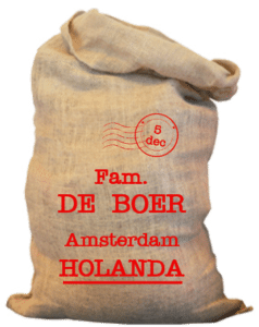 zak van Sinterklaas