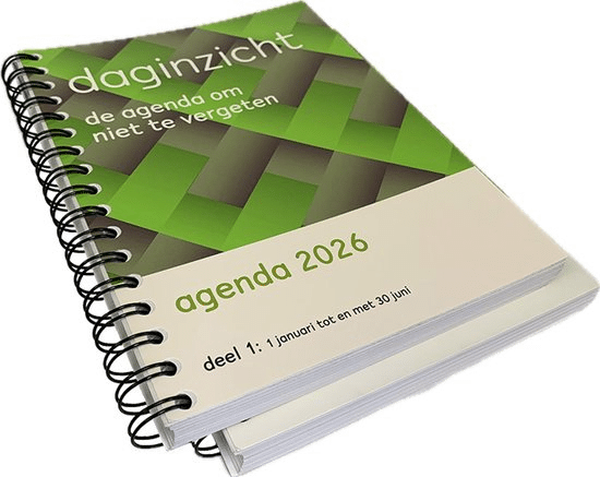 handige agenda voor ouderen - Daginzicht agenda
