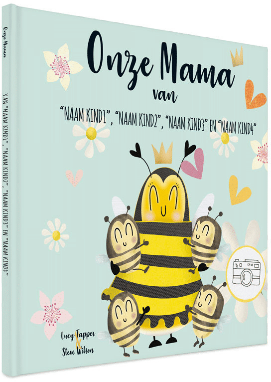 Kinderboekje met eigen namen boek met naam - moederdagcadeau
