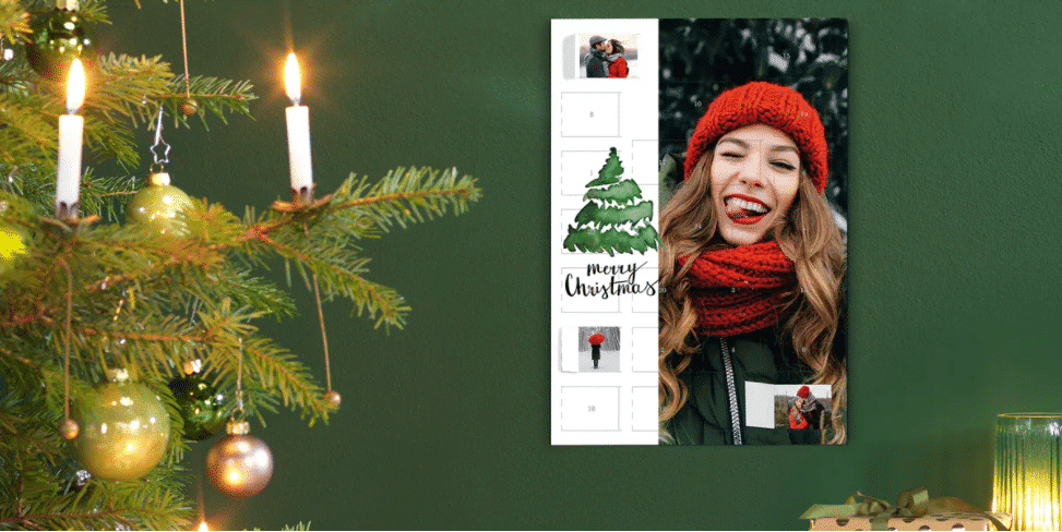 Adventskalender met eigen foto's adventskalender met eigen foto's - cadeau voor oma