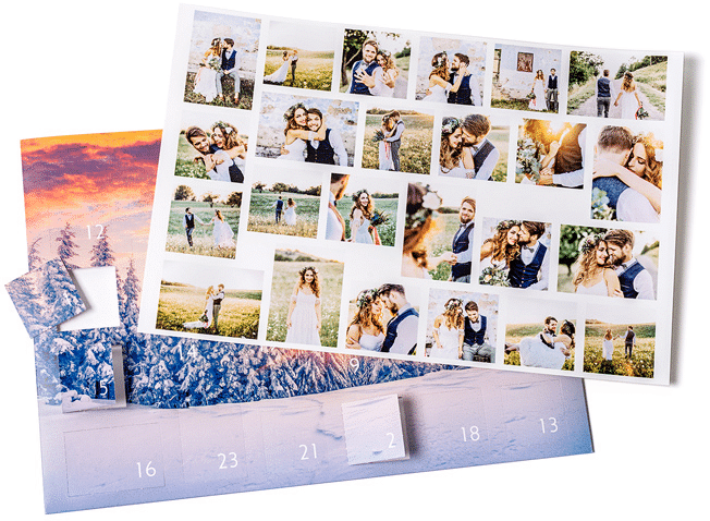 Sinterklaascadeau voor Oma - adventskalender met foto's sinterklaas cadeau voor Oma - zelf een adventskalender maken
