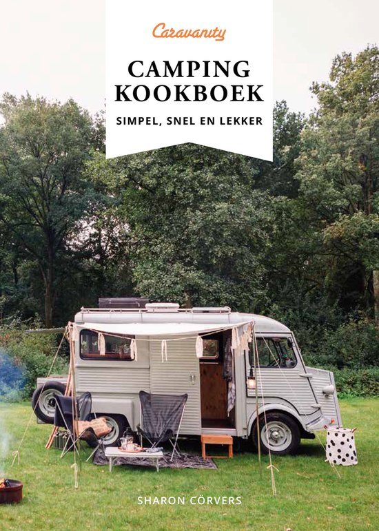 Cadeau voor een kampeerliefhebber - Camping kookboek Caravanity