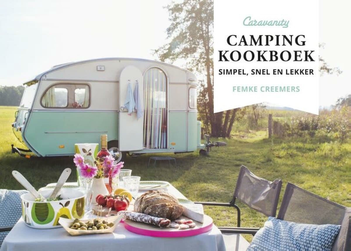 Cadeau voor een kampeerliefhebber - Camping kookboek Caravanity