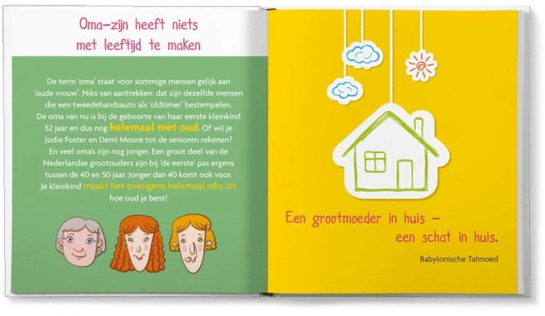 Cadeau voor iemand die oma wordt - Boek: Oma voor beginners