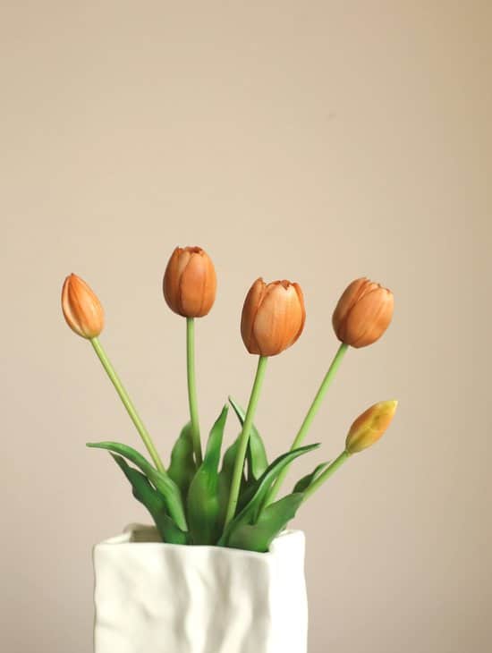 Kunstbloemen tulpen - verjaardagscadeau voor een oudere oma