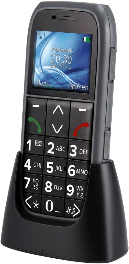 TTfone TT220 Grote Knop Mobiele Telefoon Voor Ouderen - Met Noodhulpknop, Pratende Toetsen, Lange Batterijduur En Zaklamp