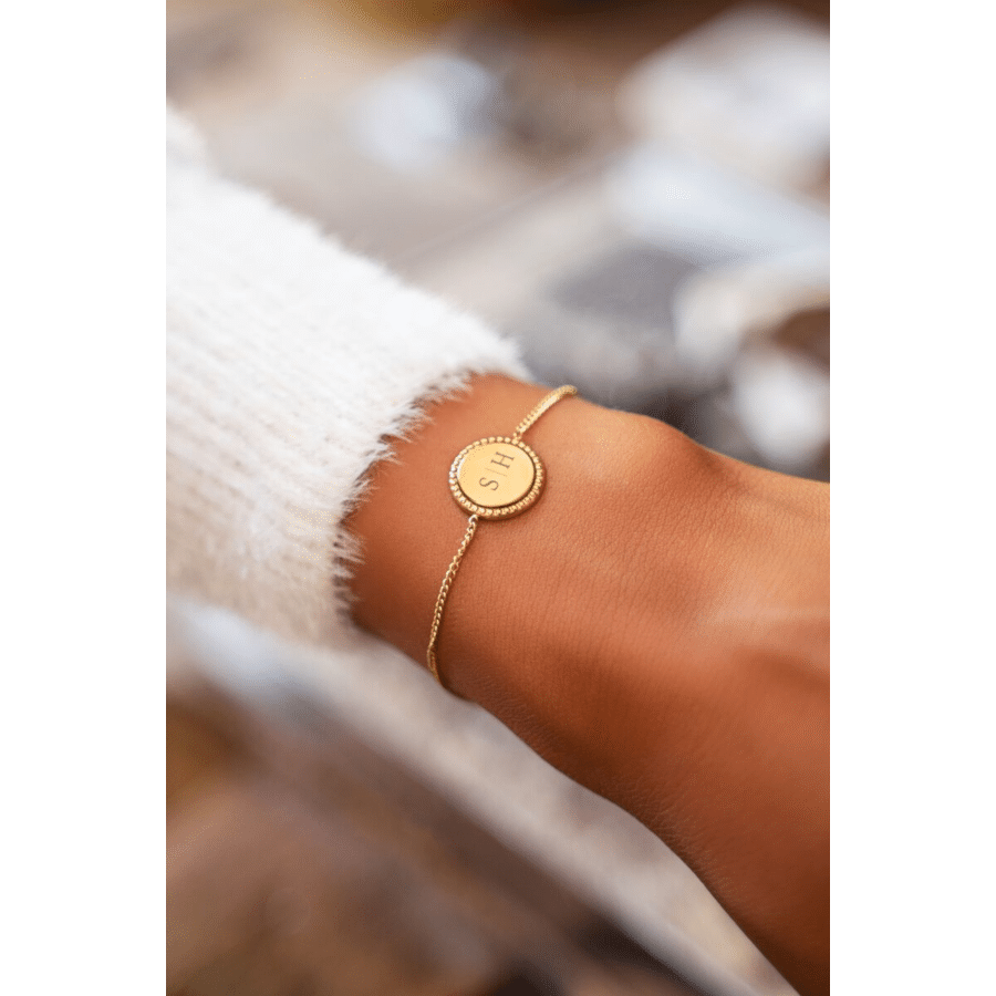 armband met initialen - mooi sieraad voor oma