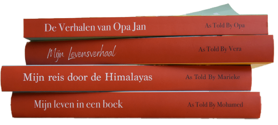 Dierbaar cadeau voor de familie Cadeau voor Oma - autobiografie schrijven met hulp