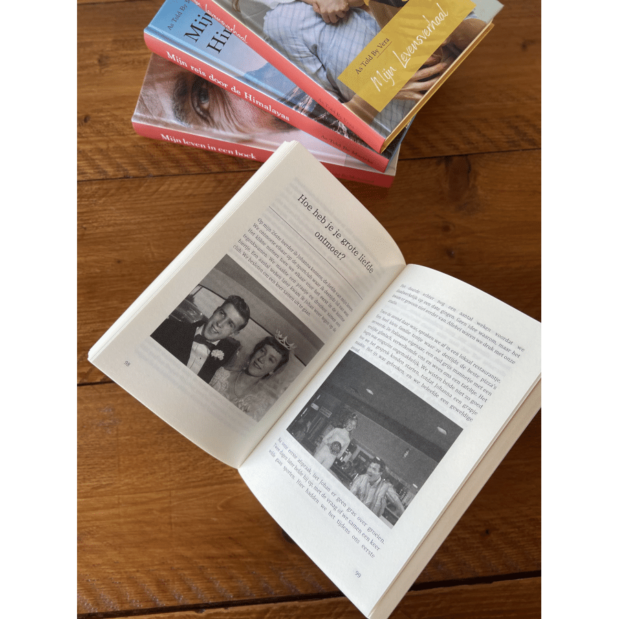 Eigen biografie schrijven - Cadeau voor Oma