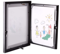 Fotolijst voor kindertekeningen, kunstlijst, opening aan de voorkant