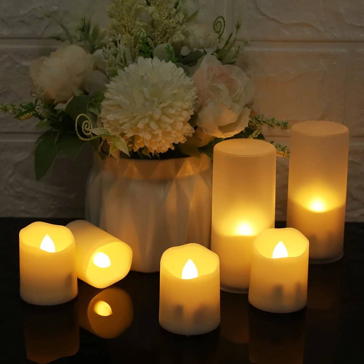 LED kaarsen - cadeau voor oma 90 jaar