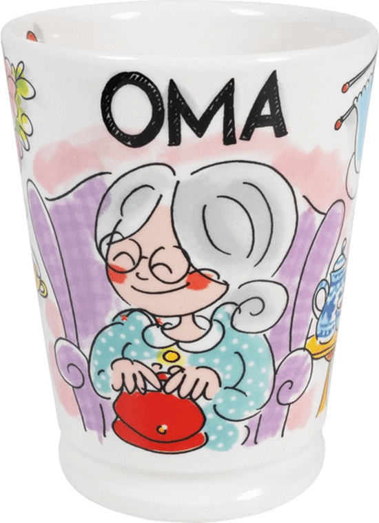 Cadeau voor Oma - theemok oma