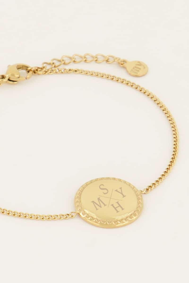armband met initalen - mooi sieraad voor Oma