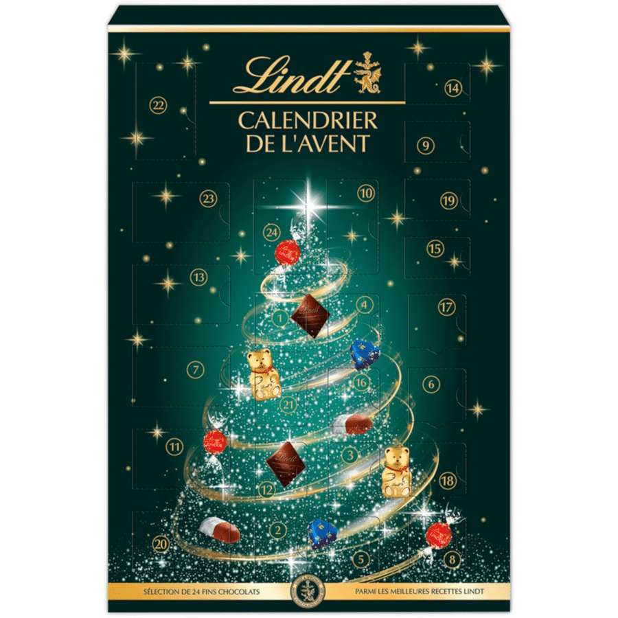 adventskalender voor oma - chocolade