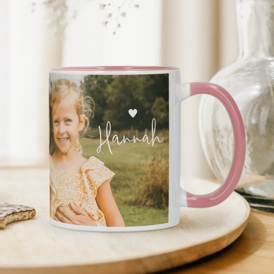 mok met foto voor oma