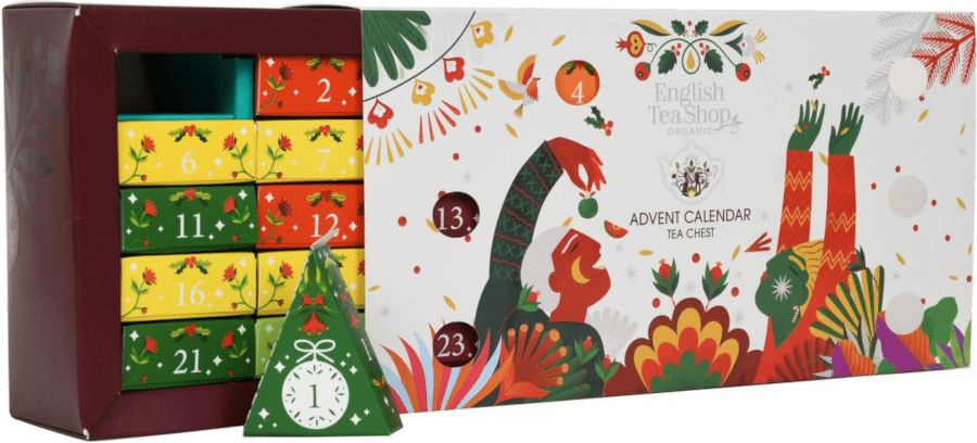 Adventskalender thee adventskalender met thee - cadeau voor oma moeder