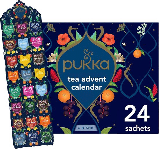 Thee adventskalender - Sinterklaascadeau voor Oma adventskalender vrouwen - thee